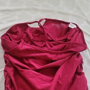 Beyond Yoga Fuchsia Racerback Tank Top